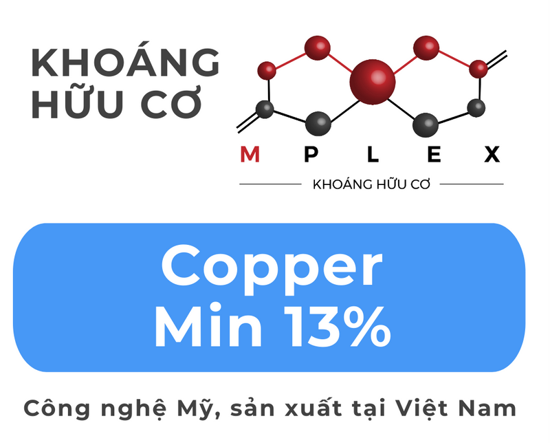 COPPERPLEX (KHOÁNG HỮU CƠ ĐỒNG COPPER MIN 13%)